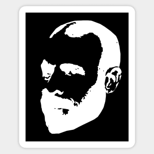 Louis Henry Sullivan - Illustration face Sticker